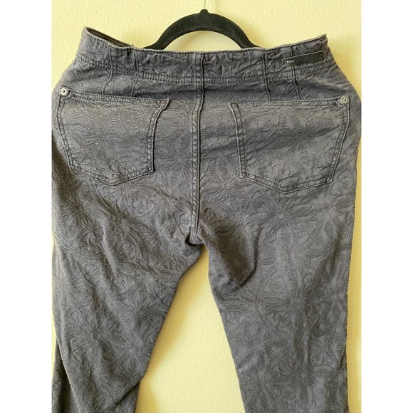 Pilcro and the Letterpress By Anthropologie High Rise Skinny Pants Gray Size 26 - Picture 4 of 16
